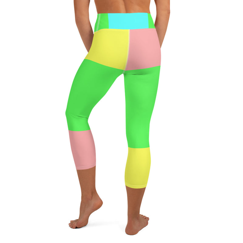 Yoga Capri Leggings Pastel - SAVANNAHWOOD