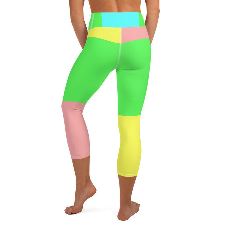 Yoga Capri Leggings Pastel - SAVANNAHWOOD