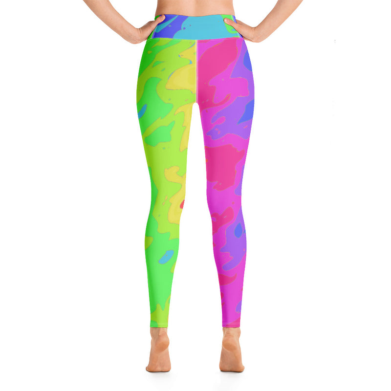 Yoga Leggings Tie Dye - SAVANNAHWOOD