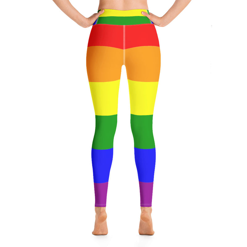 Yoga Leggings Rainbow - SAVANNAHWOOD