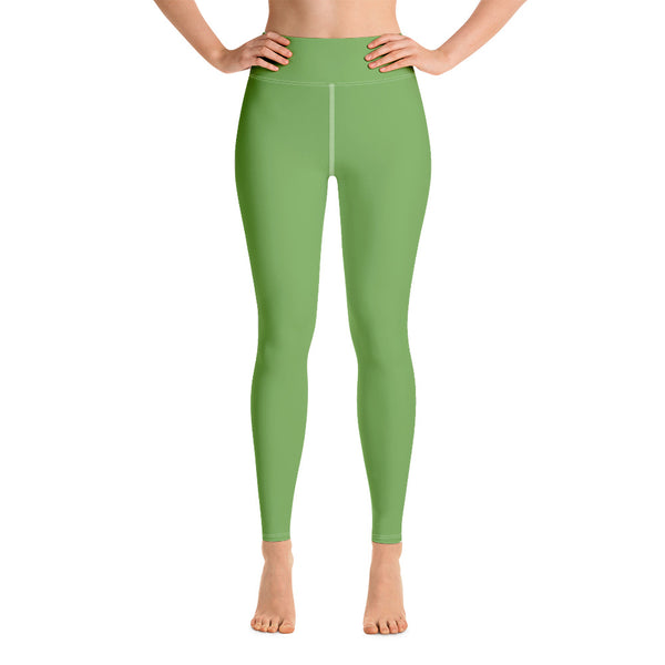 Yoga Leggings Green Apple - SAVANNAHWOOD