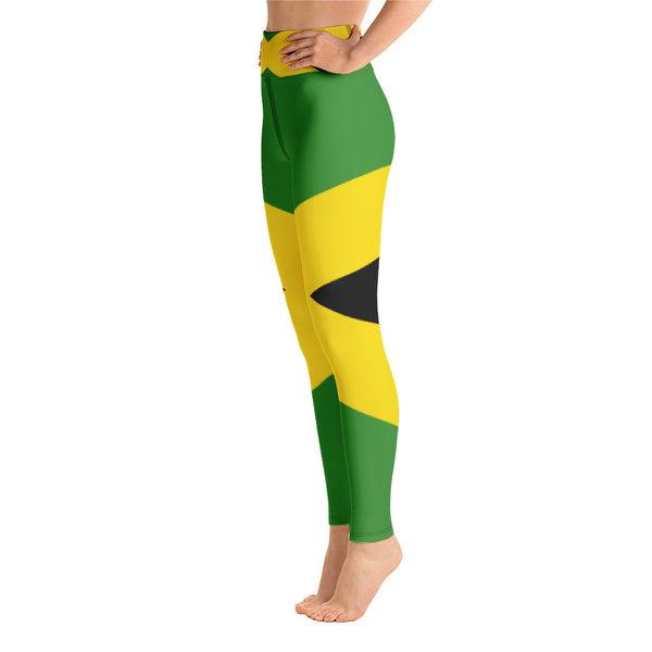Yoga Leggings Jamaican Jam - SAVANNAHWOOD