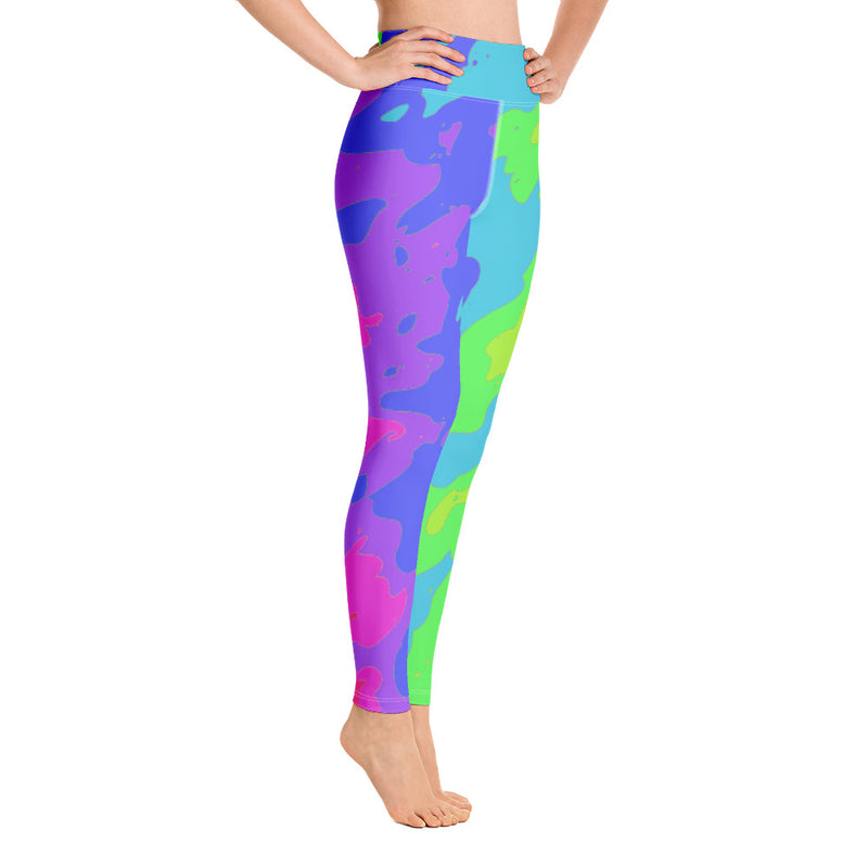 Yoga Leggings Tie Dye - SAVANNAHWOOD