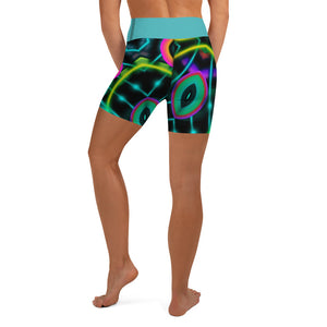 Yoga Shorts Kaleidoscope - SAVANNAHWOOD