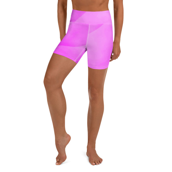 Yoga Shorts Think Pink - SAVANNAHWOOD