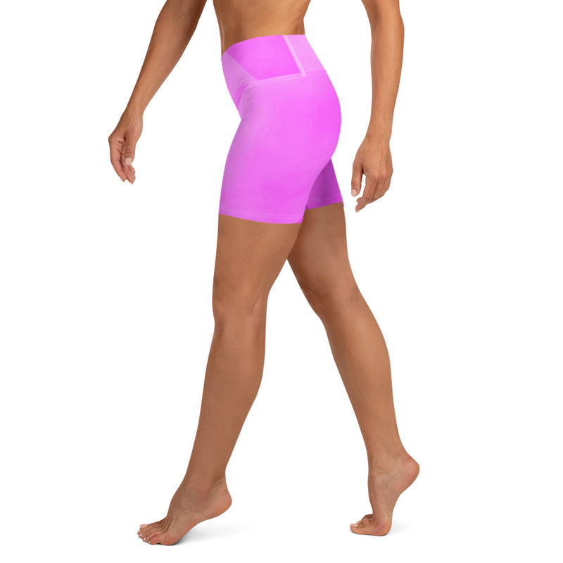 Yoga Shorts Think Pink - SAVANNAHWOOD