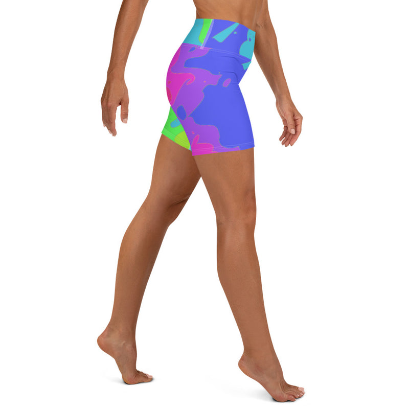 Yoga Shorts Tie Dye - SAVANNAHWOOD