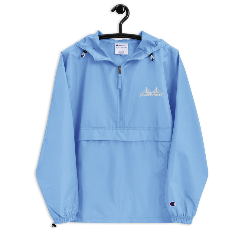 Embroidered Champion Packable Jacket Savannahwood - SAVANNAHWOOD