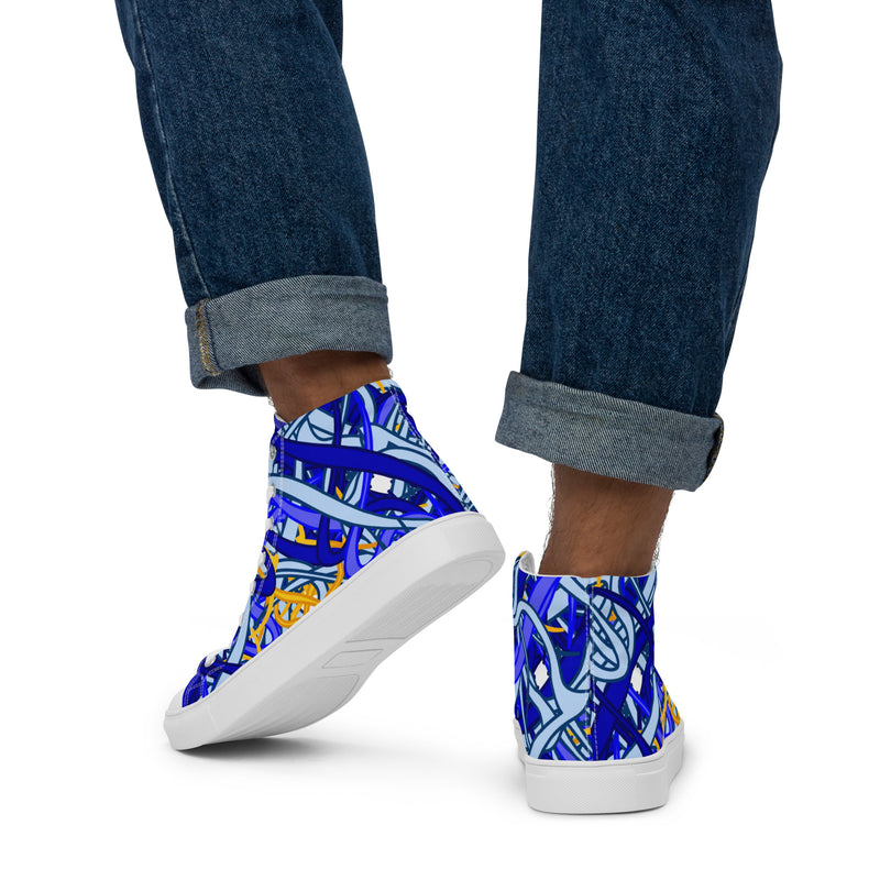 Men’s high top canvas shoes Circular - SAVANNAHWOOD