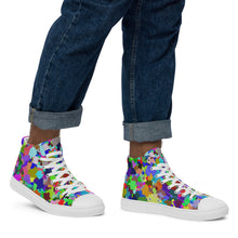 Men’s high top canvas shoes Speckle - SAVANNAHWOOD