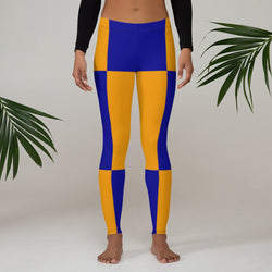 Leggings Blue/Gold - SAVANNAHWOOD