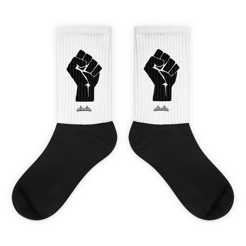 Socks Raised Fist - SAVANNAHWOOD