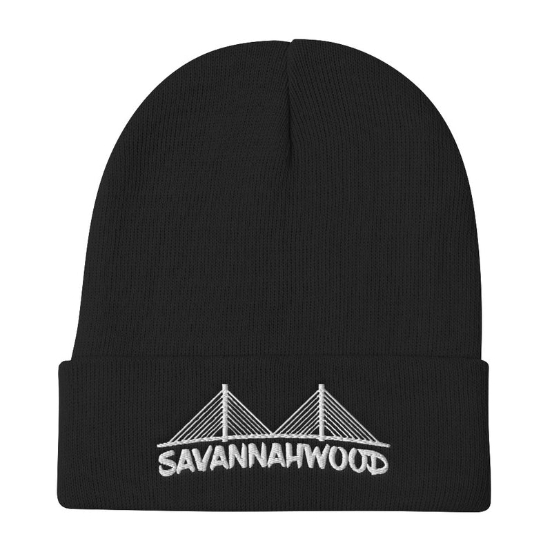Savannahwood Logo Embroidered Beanie - SAVANNAHWOOD