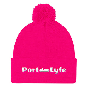 Pom Pom Knit Cap Port Lyfe - SAVANNAHWOOD