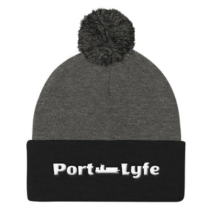 Pom Pom Knit Cap Port Lyfe - SAVANNAHWOOD