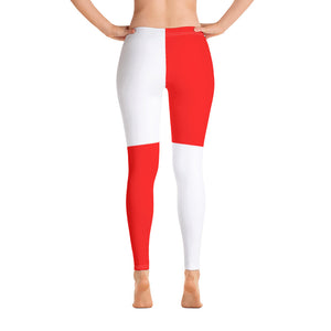 Leggings Red/White - SAVANNAHWOOD