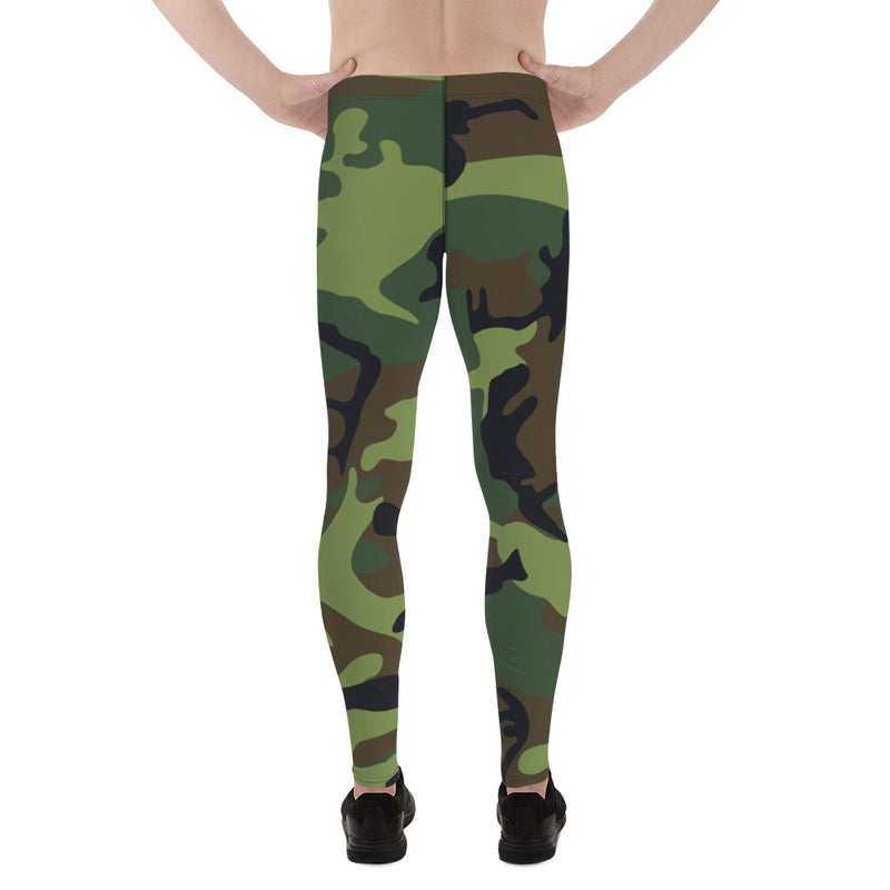 Men's Leggings Camouflage Print - SAVANNAHWOOD