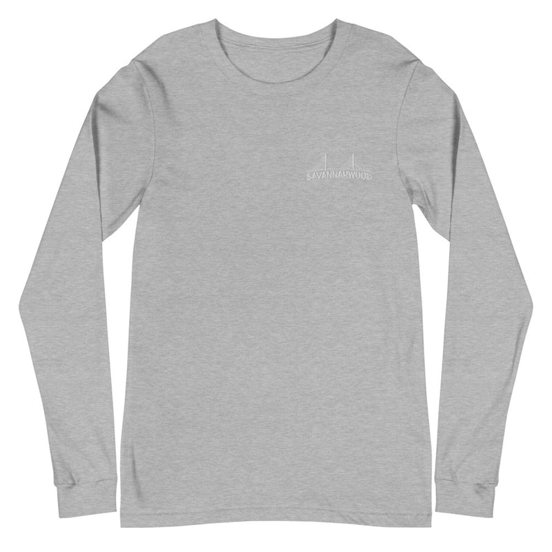 Unisex Long Sleeve Tee Logo - SAVANNAHWOOD