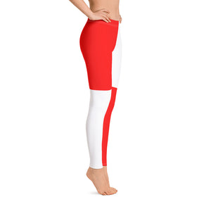 Leggings Red/White - SAVANNAHWOOD