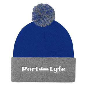 Pom Pom Knit Cap Port Lyfe - SAVANNAHWOOD