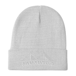 Savannahwood Logo Embroidered Beanie - SAVANNAHWOOD