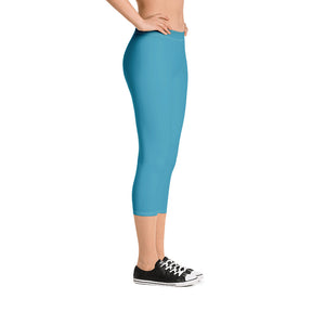 Savannahwood Teal Capri Leggings - SAVANNAHWOOD