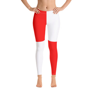 Leggings Red/White - SAVANNAHWOOD