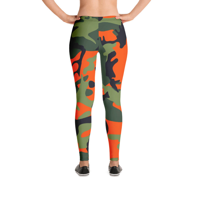 Leggings Camo Orange - SAVANNAHWOOD