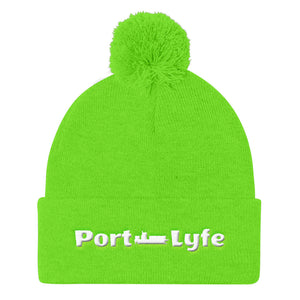 Pom Pom Knit Cap Port Lyfe - SAVANNAHWOOD