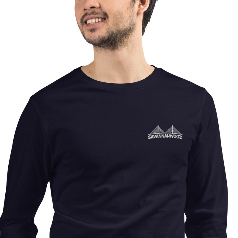 Unisex Long Sleeve Tee Logo - SAVANNAHWOOD