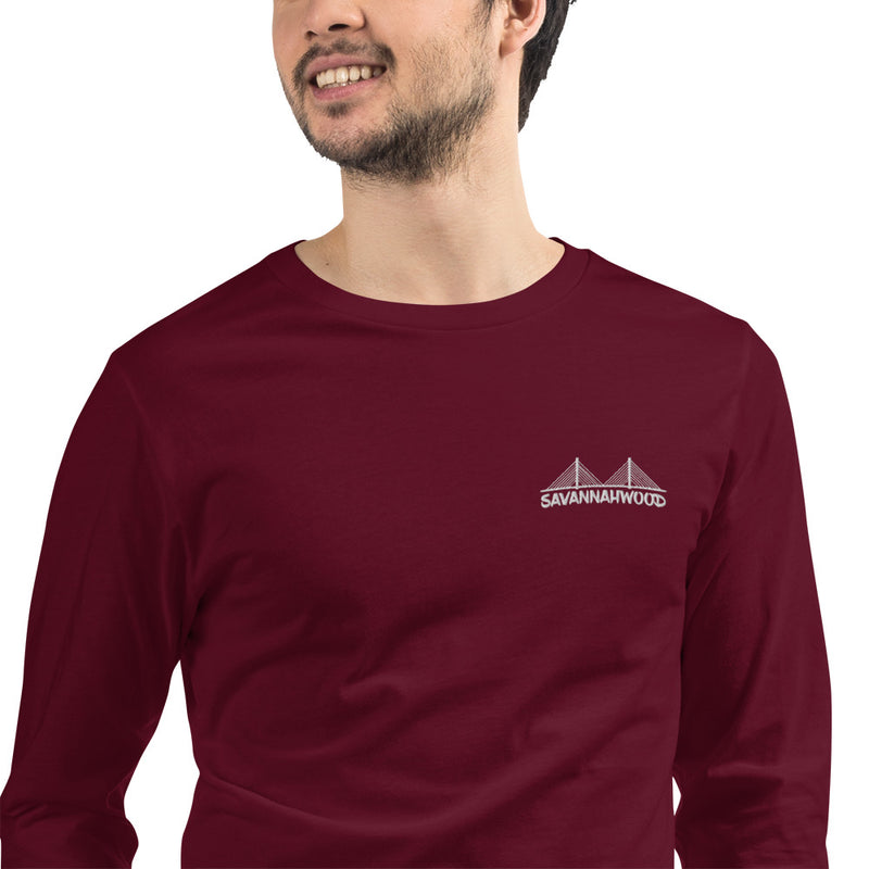 Unisex Long Sleeve Tee Logo - SAVANNAHWOOD