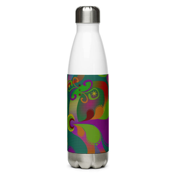 Stainless Steel Water Bottle Paisley - SAVANNAHWOOD