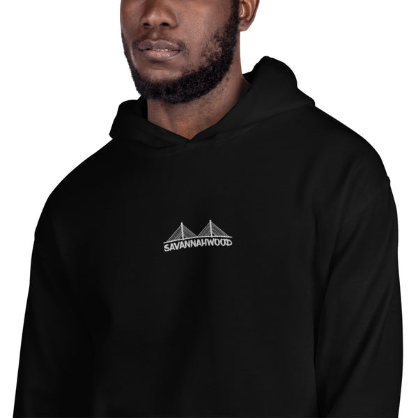 Unisex Hoodie Embroidered Savannahwood Logo - SAVANNAHWOOD