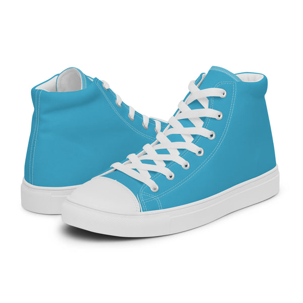 Women’s high top canvas shoes Summer Sky - SAVANNAHWOOD