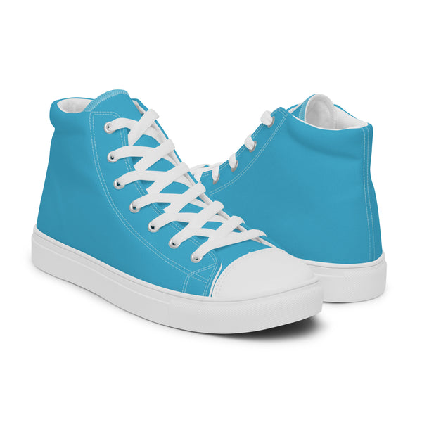 Women’s high top canvas shoes Summer Sky - SAVANNAHWOOD